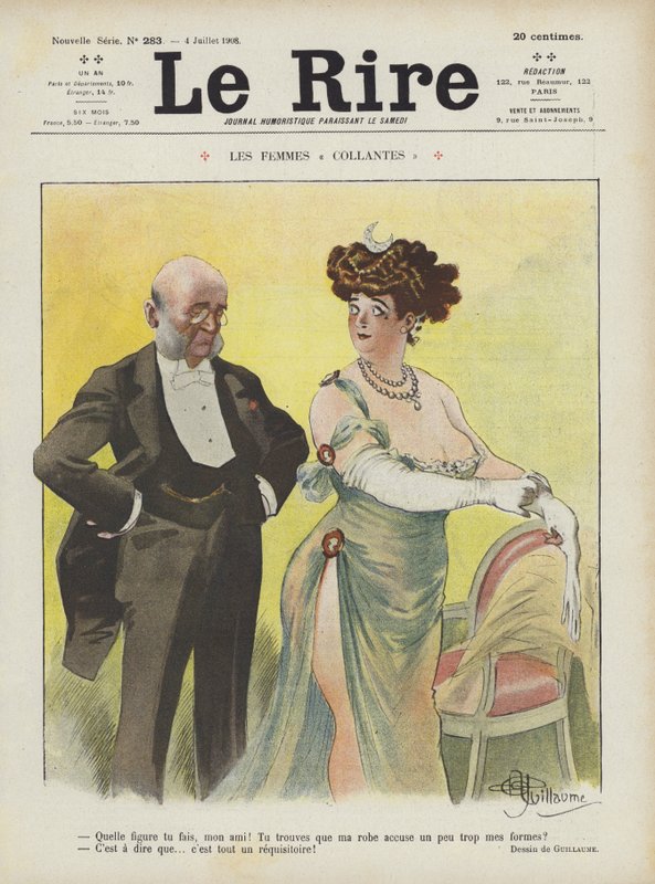 Kuvitus Le Rirelle tekijältä Albert Guillaume