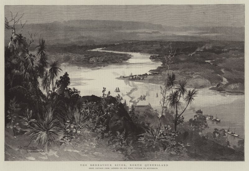 Endeavour River, North Queensland tekijältä Albert Henry Fullwood