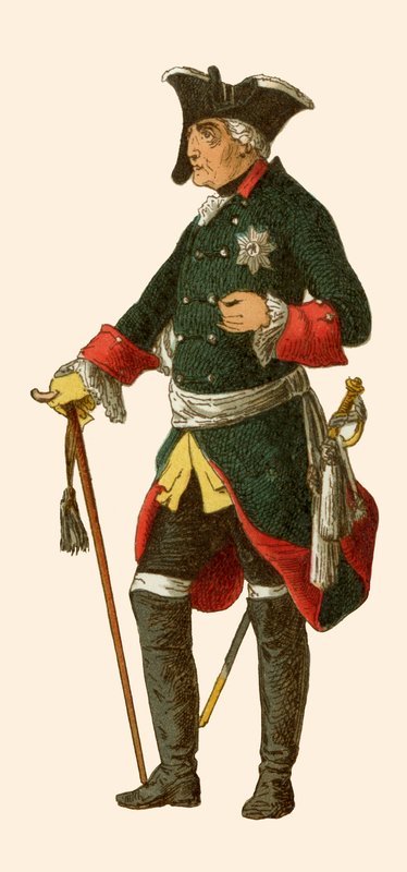 Fredrik II, Suuri tekijältä Albert Kretschmer