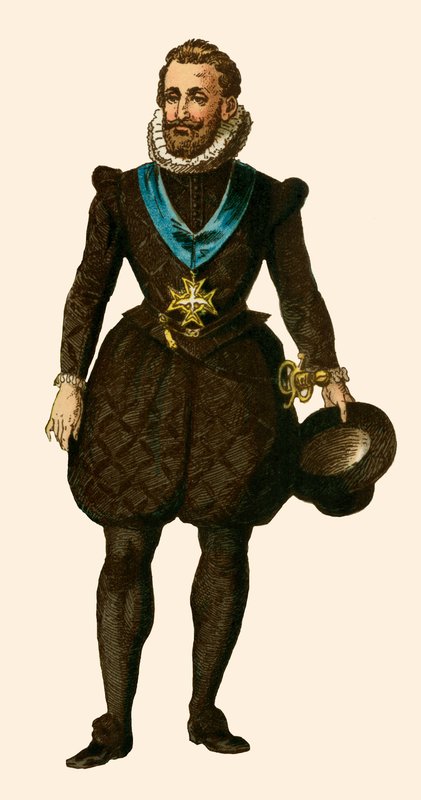 Ranskan kuningas Henrik IV, noin 1600 tekijältä Albert Kretschmer