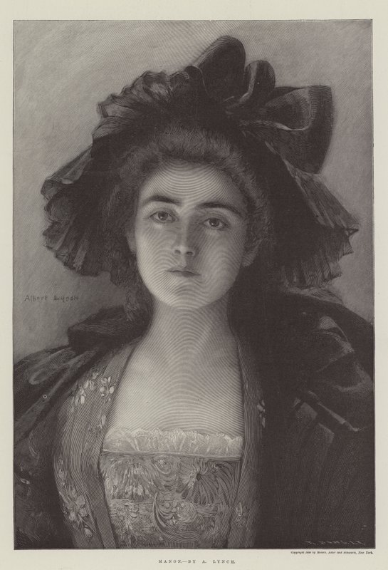Manon tekijältä Albert Lynch