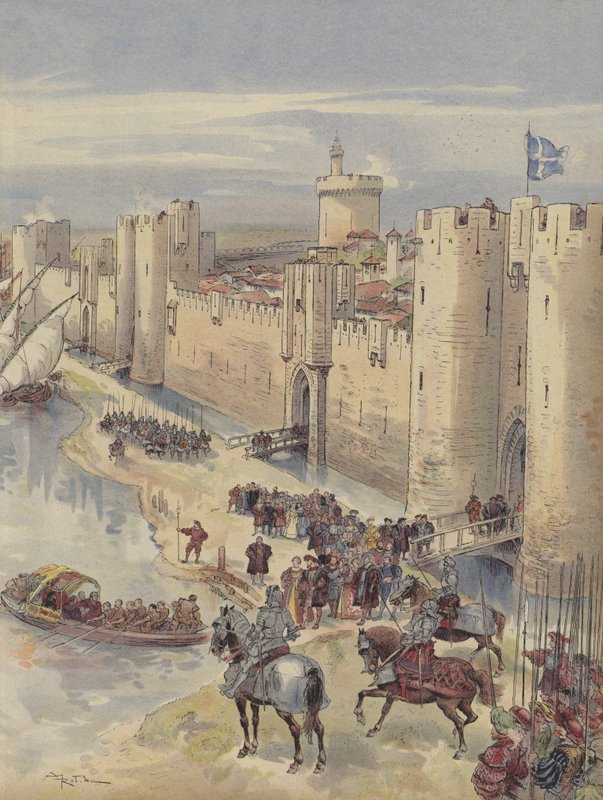 Aigues-Mortesin haastattelu tekijältä Albert Robida