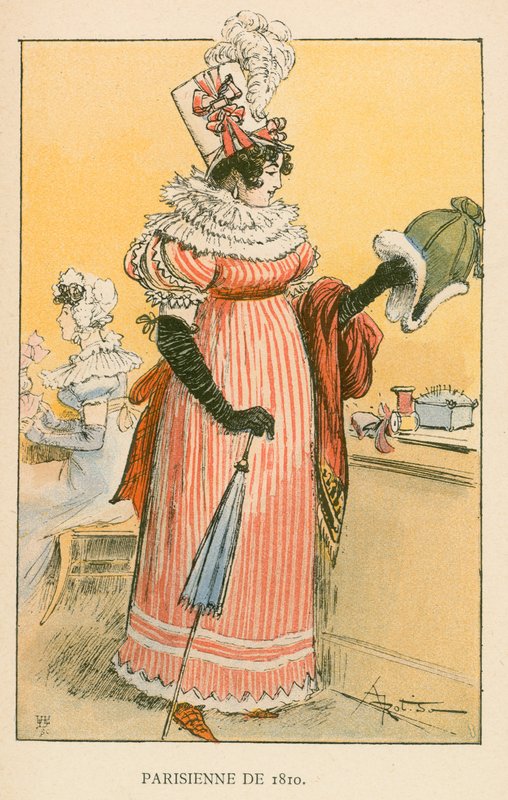 Parisienne de 1810 tekijältä Albert Robida