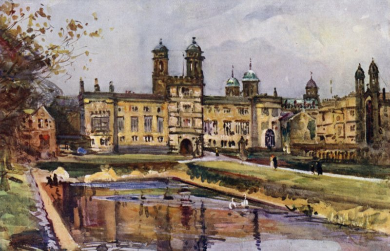 Stonyhurst (väri litho) tekijältä Albert Woods