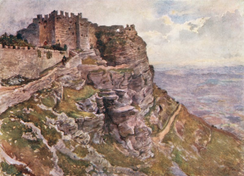 Monte San Giulianon linna tekijältä Alberto Pisa