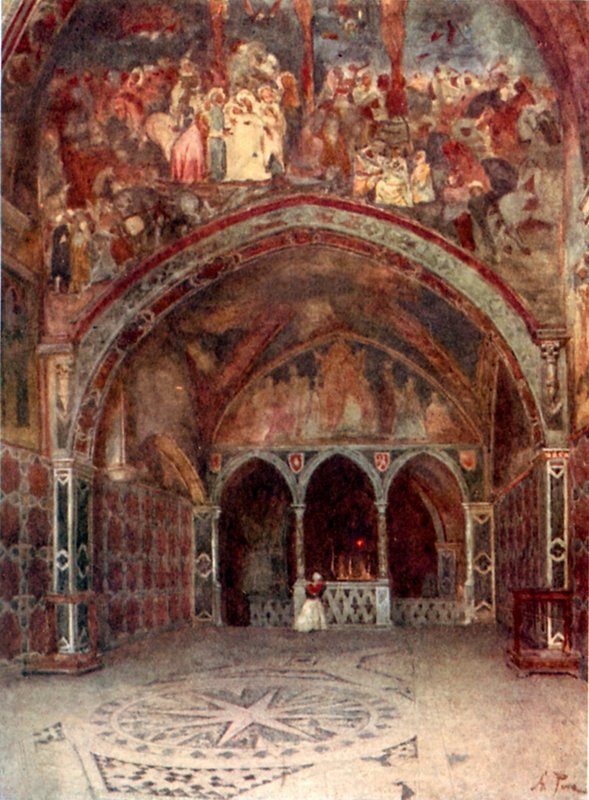 San Lorenzo Loricaton kappeli S Benedict