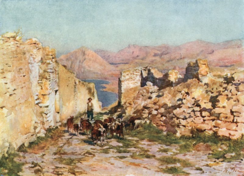Monte San Giuliano, muinainen Eryx tekijältä Alberto Pisa