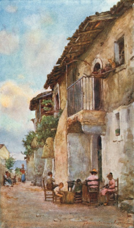Vanhat talot, Taormina tekijältä Alberto Pisa
