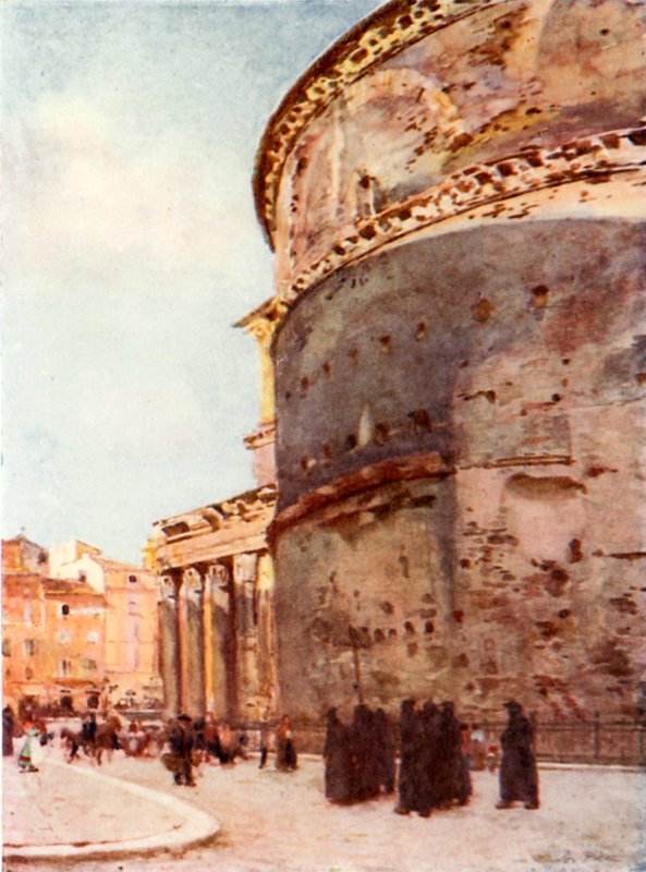 Pantheon, sivunäkymä tekijältä Alberto Pisa
