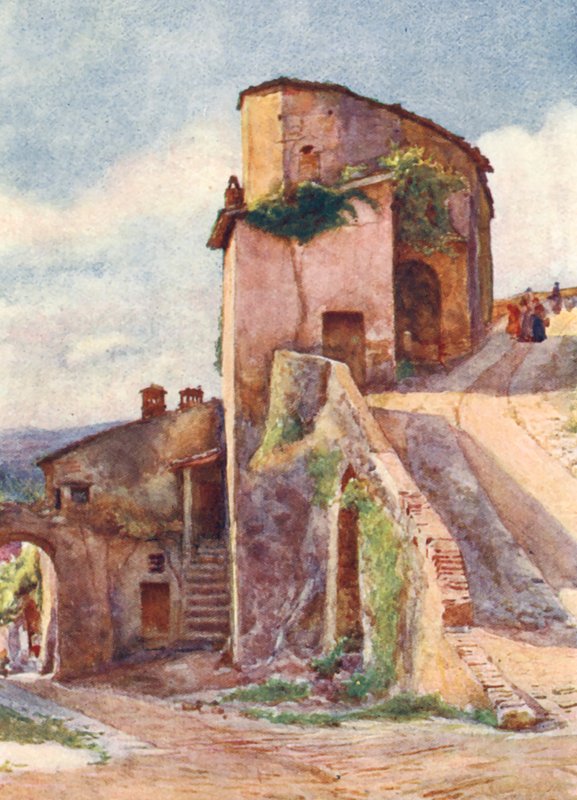 Porta Veneris, Spello (värilitro) tekijältä Alberto Pisa