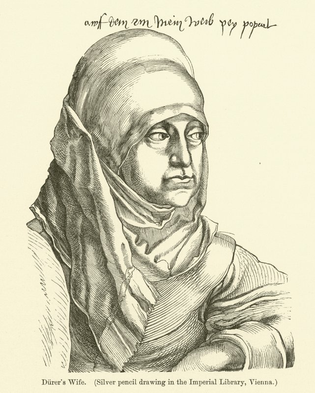 Albrecht Durerin vaimo tekijältä Albrecht Dürer