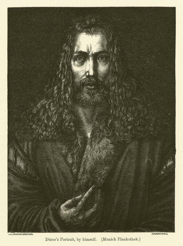 Omakuva saksalaisesta taidemaalarista ja taidegraafikosta Albrecht Durerista tekijältä Albrecht Dürer