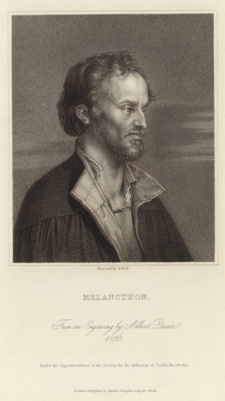 Melancthon - saksalainen uskonpuhdistaja ja Martin Lutherin yhteistyökumppani (1497 1560) tekijältä Albrecht Dürer
