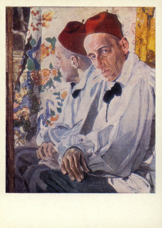 Vsevolod Meyerhold, venäläinen näyttelijä tekijältä Aleksandr Jakovlevic Golovin