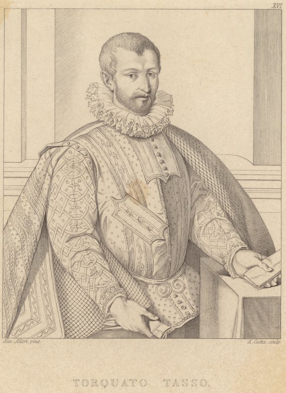 Torquato Tasson muotokuva tekijältä Alessandro Allori
