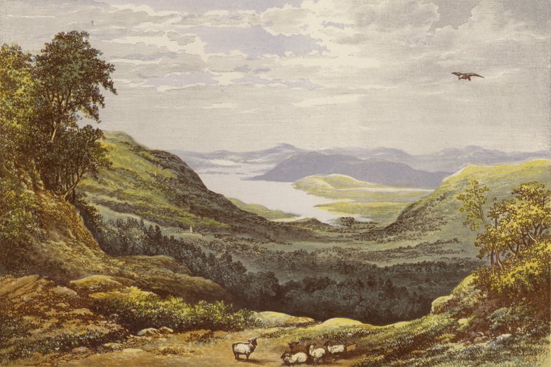 Windermere ja Esthwaite tekijältä Alexander Francis Lydon