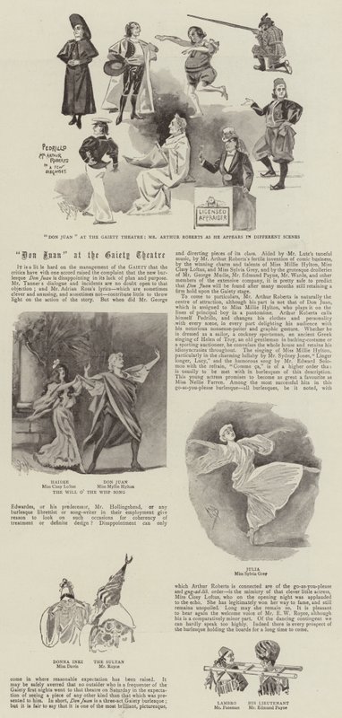 Don Juan Gaiety-teatterissa tekijältä Alexander Stuart Boyd
