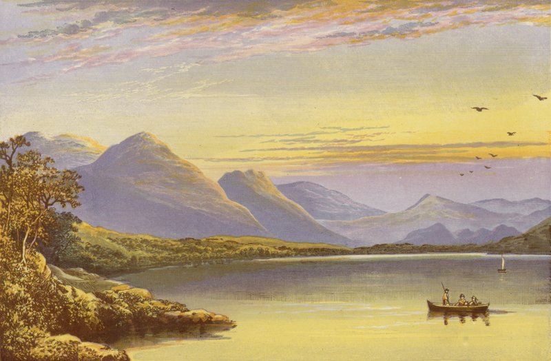 Bassenthwaite-järvi tekijältä Alexander Francis Lydon