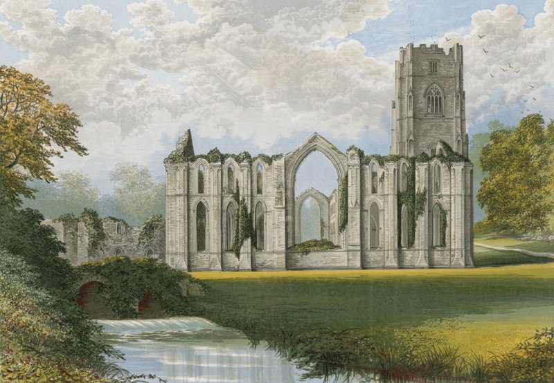 Fountains Abbey tekijältä Alexander Francis Lydon