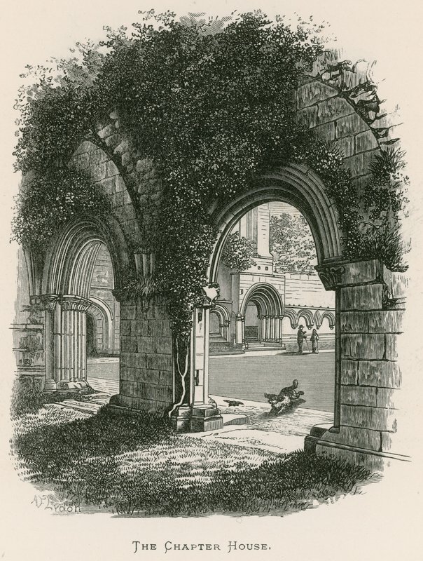Fountains Abbey, The Chapter House tekijältä Alexander Francis Lydon