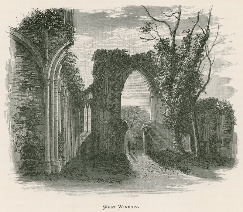 Netley Abbey, West Window tekijältä Alexander Francis Lydon