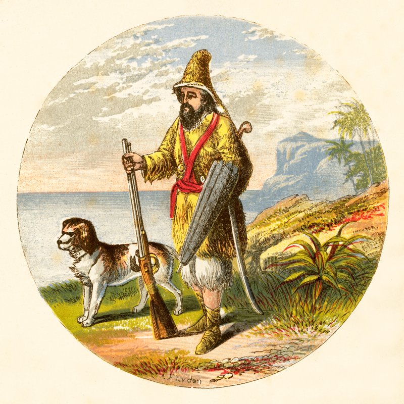 Robinson Crusoe tekijältä Alexander Francis Lydon