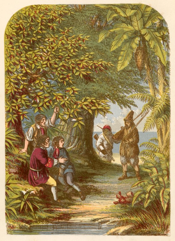 Robinson Crusoe yllätti kolme englantilaista tekijältä Alexander Francis Lydon