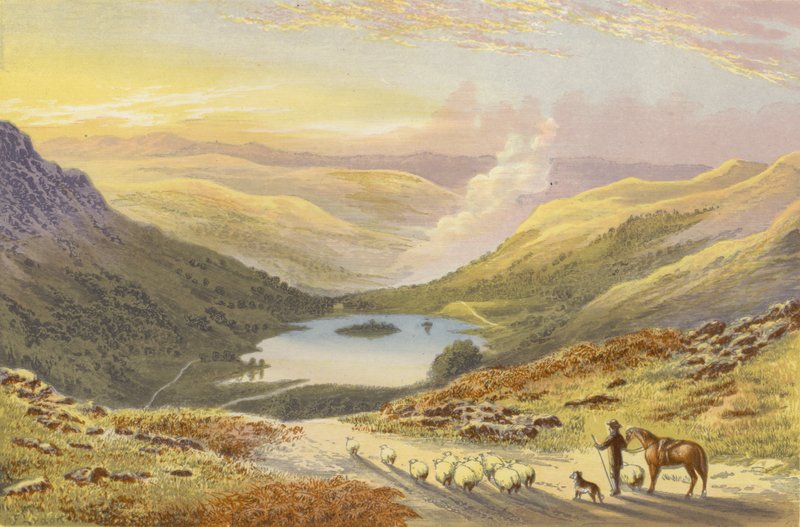 Rydal Water, Loughrigg Terracesta tekijältä Alexander Francis Lydon