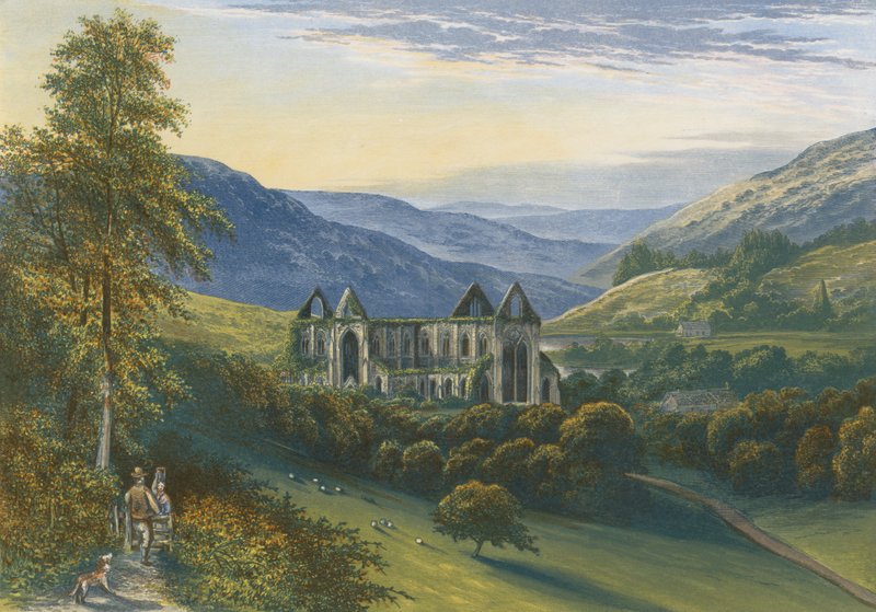 Tintern Abbey tekijältä Alexander Francis Lydon