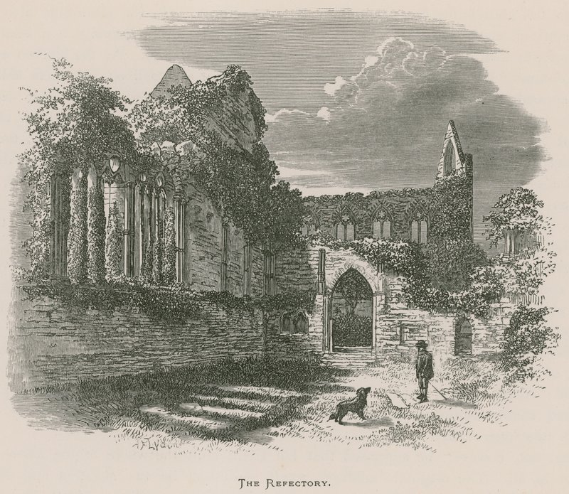 Tintern Abbey, ruokasali tekijältä Alexander Francis Lydon