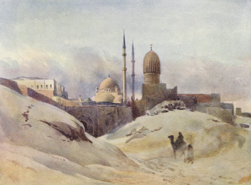 Citadel, Kairo, hiekkamyrskyssä tekijältä Alexander Henry Hallam Murray