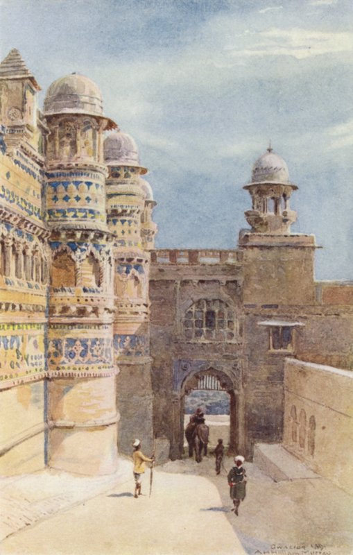 Man Sing Palace, Gwalior tekijältä Alexander Henry Hallam Murray