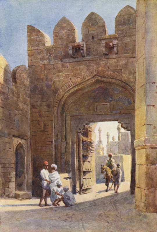 Shahpur-portti, Bijapur tekijältä Alexander Henry Hallam Murray