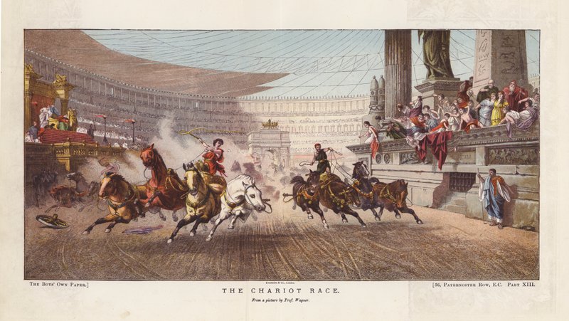 Chariot Race tekijältä Alexander von Wagner