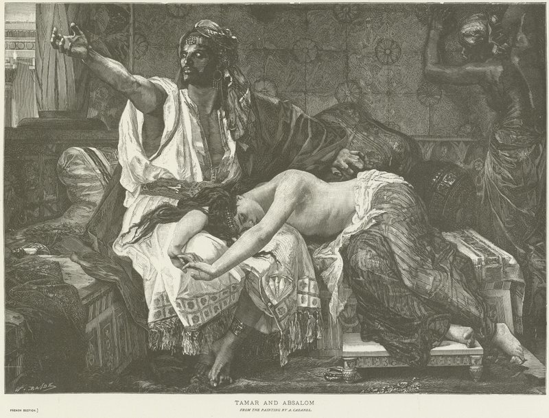 Tamar ja Absalom tekijältä Alexandre Cabanel