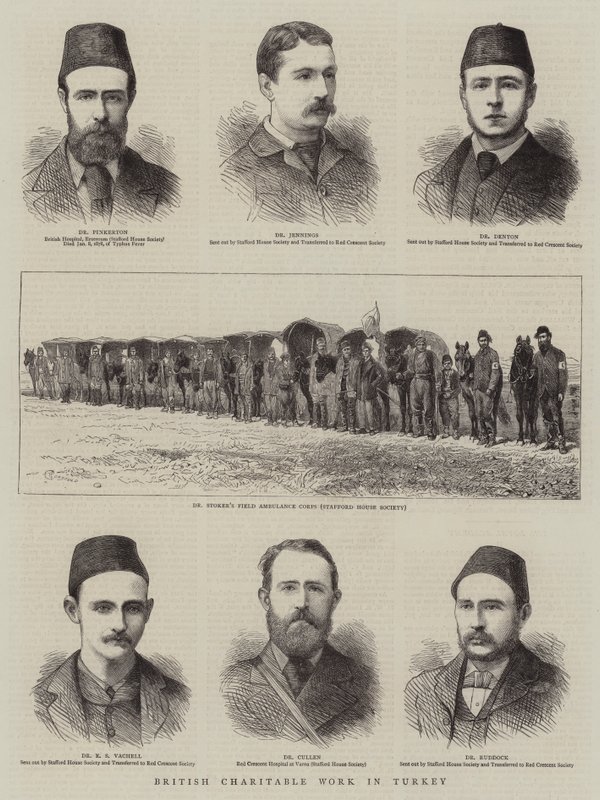 Brittiläinen hyväntekeväisyystyö Turkissa tekijältä Alfred Chantrey Corbould