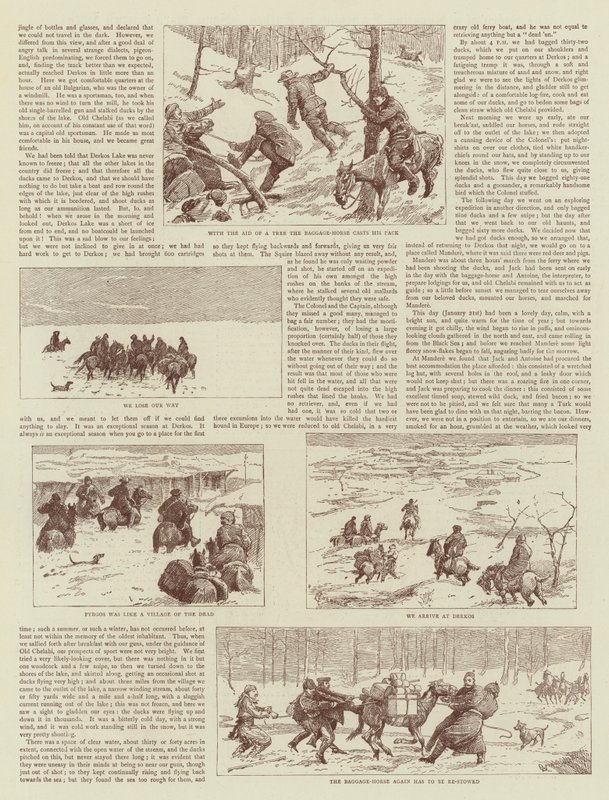 Tarina ampumamatkasta Turkissa tekijältä Alfred Chantrey Corbould