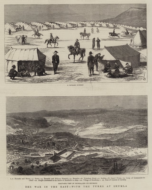 Sota idässä, turkkilaisten kanssa Shimlassa tekijältä Alfred Chantrey Corbould