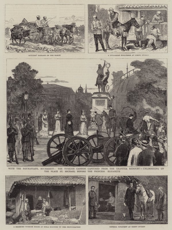 Venäläisten ja turkkilaisten kanssa tekijältä Alfred Chantrey Corbould