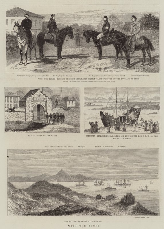turkkilaisten kanssa tekijältä Alfred Chantrey Corbould