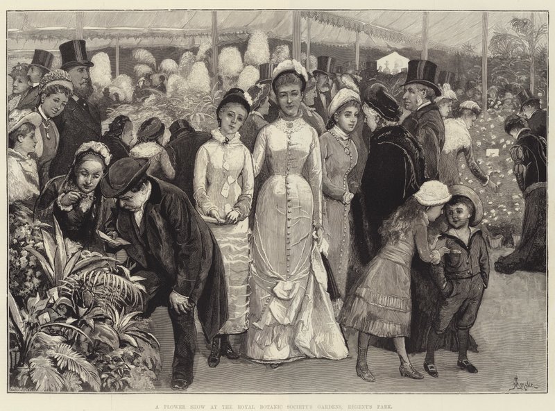 Kukkaesitys Royal Botanic Societyn puutarhassa, Regent