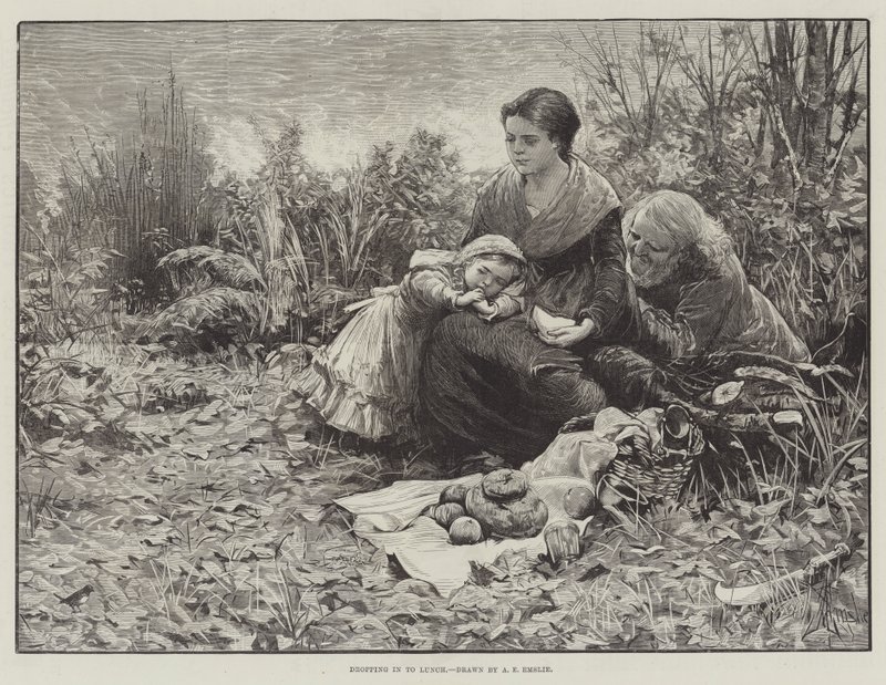 Poikkeaminen lounaalle tekijältä Alfred Edward Emslie