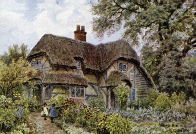 Cowdrayn mökki, Midhurst, Sussex tekijältä Alfred Robert Quinton