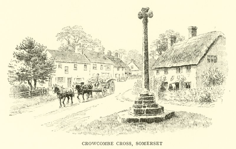 Crowcombe Cross, Somerset tekijältä Alfred Robert Quinton
