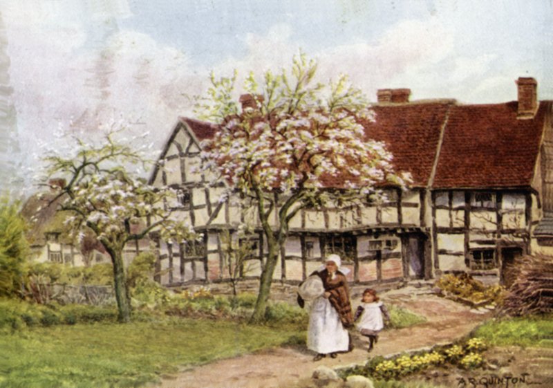 Dossington, lähellä Stratford-on-Avonia tekijältä Alfred Robert Quinton
