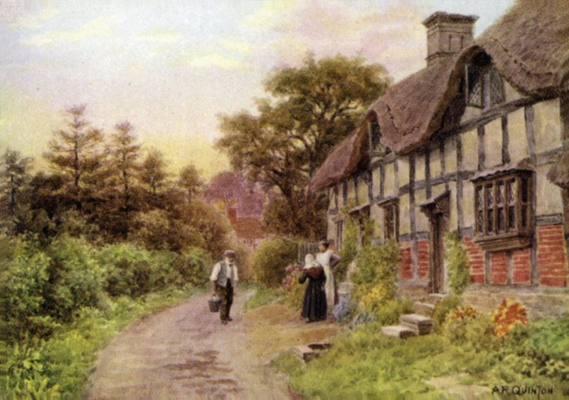 Ilta, Elmley Castle, Worcester tekijältä Alfred Robert Quinton
