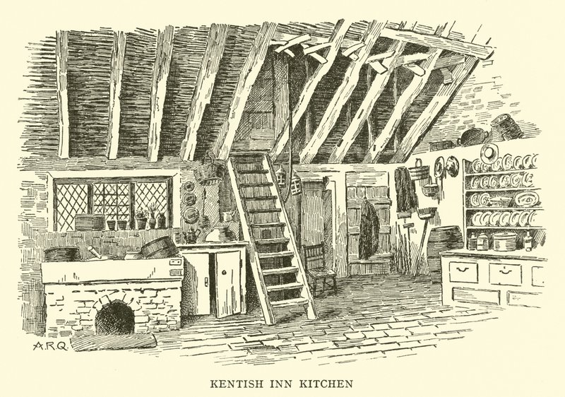Kentish Inn -keittiö tekijältä Alfred Robert Quinton