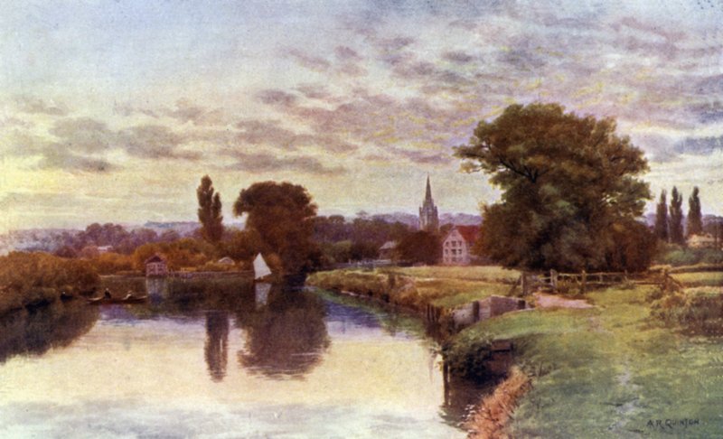 Auringonlasku Marlowissa tekijältä Alfred Robert Quinton