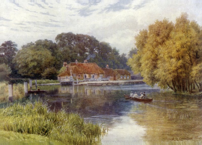 The Swan Inn, Pangbourne tekijältä Alfred Robert Quinton