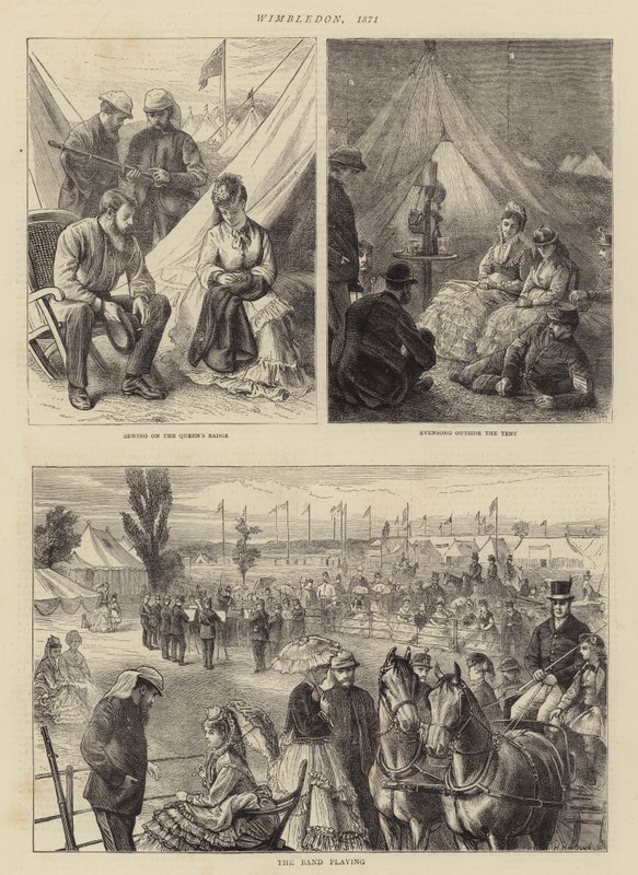 Wimbledon, 1871 tekijältä Alfred W. Cooper